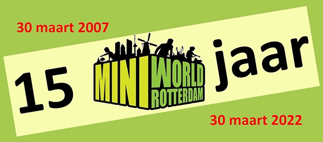 15 jaar Miniworld derde lustrum